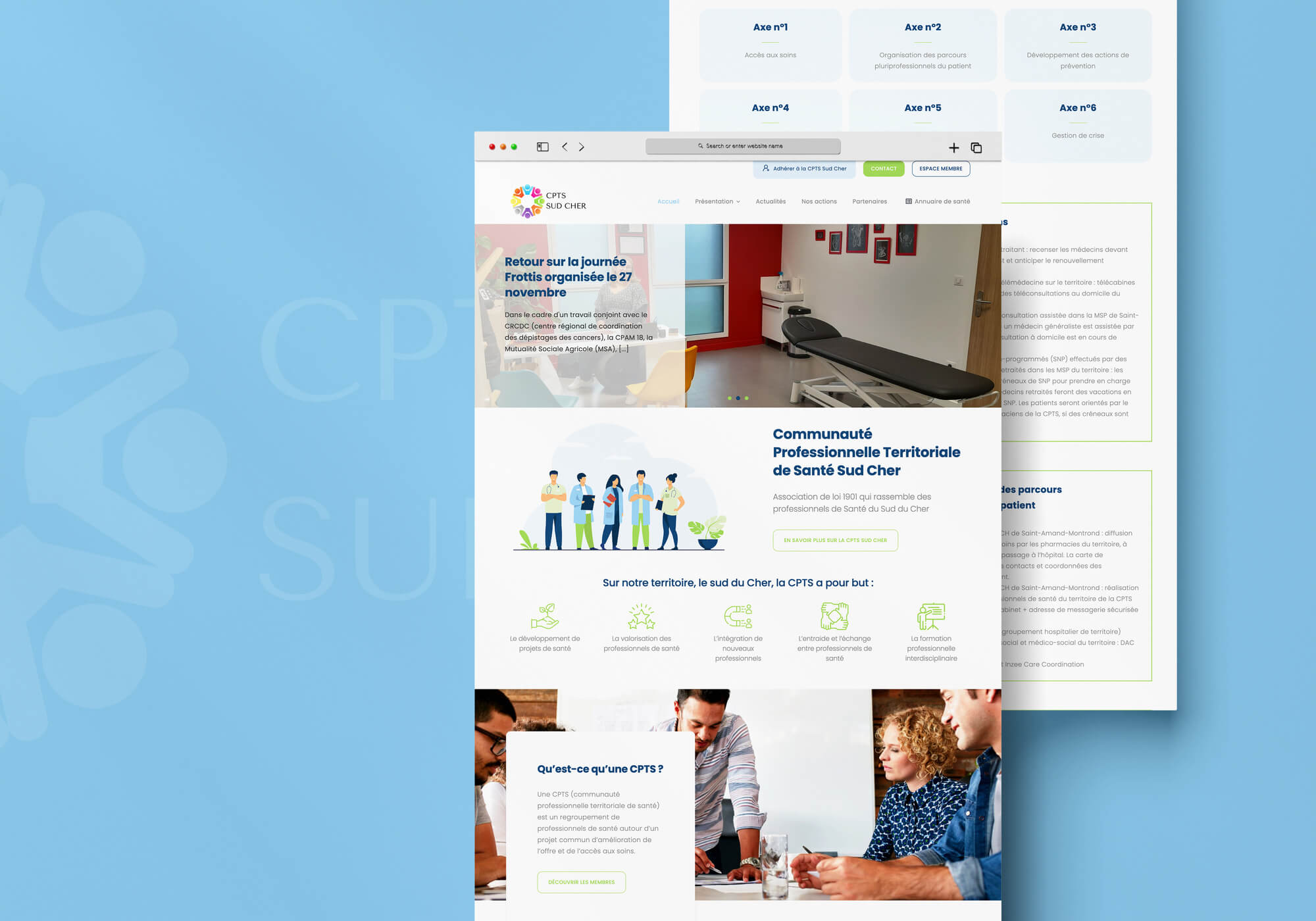 CPTS Sud Cher - site