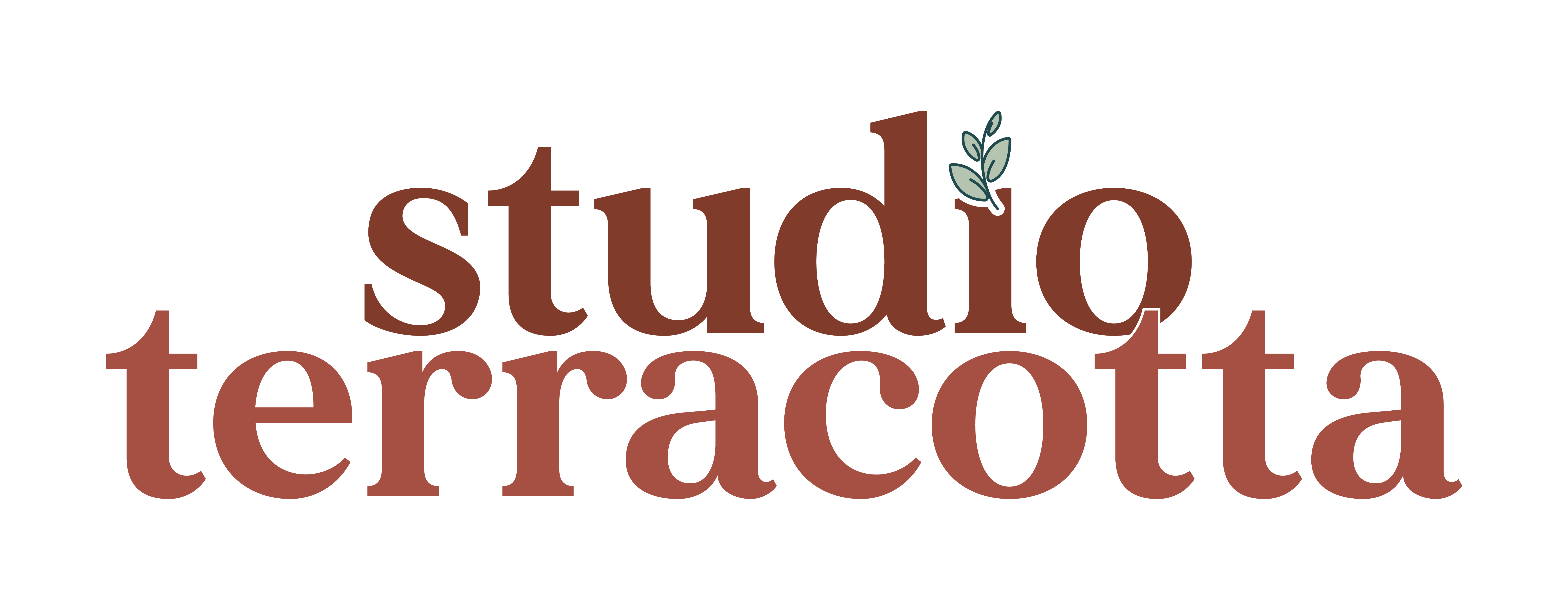 Studio terracotta – studio graphique Logo
